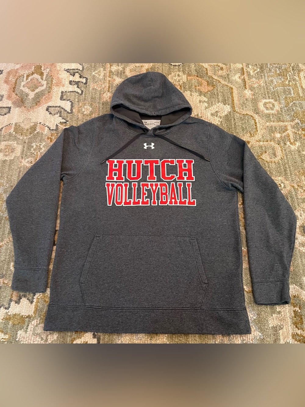 Hutchinson Blue Dragons Volleyball UA Sweatshirt Men’s Size Large Color Grey